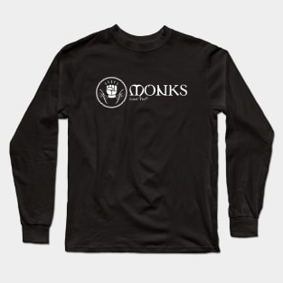 Monk Character Class TRPG Tabletop RPG Gaming Addict Long Sleeve T-Shirt